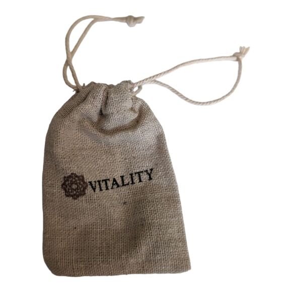 🔴 New Vitality bracelet wooden and turquoise beads blue gold white adjustable‎ - Picture 6 of 6